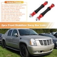thumbnail image 2 of Unique Bargains No.K700538 2pcs Front Sway Bar Links Stabilizer Link Kit for Cadillac Escalade for Chevy Tahoe Silverado Avalanche for GMC Yukon Sierra 2004-2018 Suspension Kit, 2 of 7