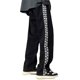 thumbnail image 1 of Pantalones de mezclilla de piernas anchas para hombres,Pantalones de mezclilla para hombres Pantalones de mezclilla de pierna ancha con empalme ancho Pantalones de mezclilla sueltos para hombres Funcionalidad versátil, 1 of 8