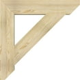 thumbnail image 3 of Ekena Millwork 6"W x 34"D x 34"H Traditional Slat Rough Sawn Bracket, Douglas Fir, 3 of 4