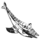 thumbnail image 3 of Dolphin Shaped Hair Claw Clips for Women – Sturdy Design, Elegant Silver Finish, Fun Hair Accessories for Easy Styling, 3 of 5