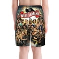 thumbnail image 5 of Boys Wres-Tler W-W,E Beach Shorts Swim Trunks Swim Shorts Quick Dry Pool Suit Swimwear For Kids Youth, 5 of 8