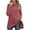 Red, variant on Zedker Womens Tunic Tops Turtleneck Long Sleeve Shirts Oversized Fall Winter Sweaters,Plus Size Black L