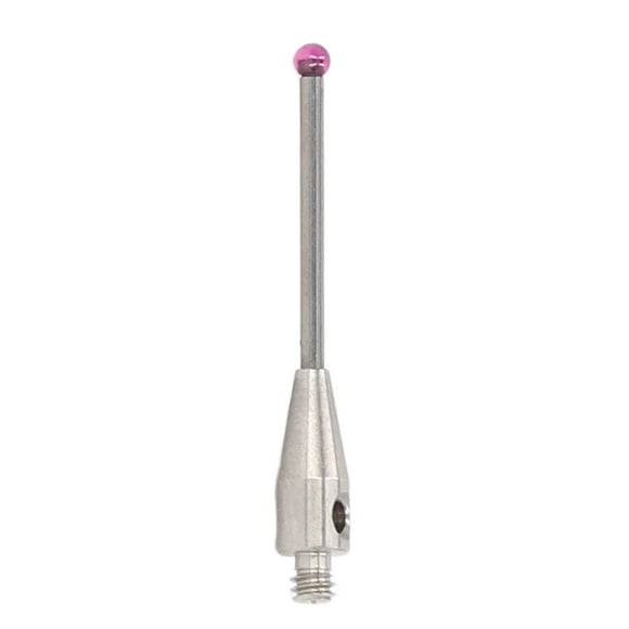 Sonda táctil CMM, aguja roja resistente al desgaste, varilla de carburo de tungsteno, alta rigidez, herramientas para máquinas CMM M2 0034