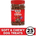 MilkBone Flavorful Soft & Chewy Beef & Filet Mignon Dog Treats, 25