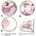 thumbnail image 3 of Designart "Apple Blossom Watercolor gracefulness" Apple Blossom Floater Framed Wall Decor, 3 of 7