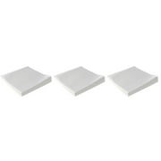 MLINS 1500 Sheets Laboratory Weighing Paper Square Paper Sheets for Samples Transfer
