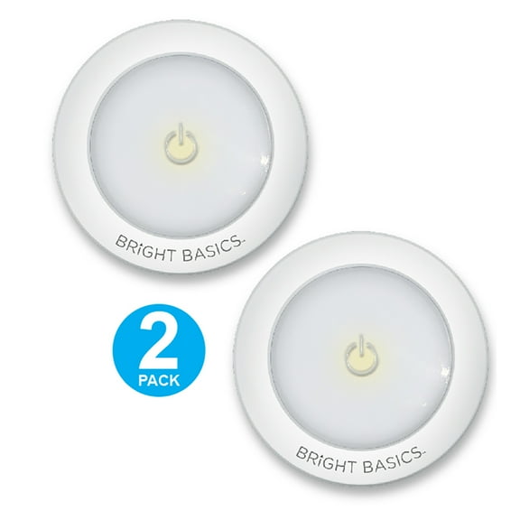 Bright Basics SBB2WPL08 Wireless Led Puck Lights