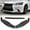 Carbon Look, variant on Stay Tuned Performance Front Bumper Splitter Spoiler Lip For 2013-2015 Lexus GS350 GS450h F-Sport Black