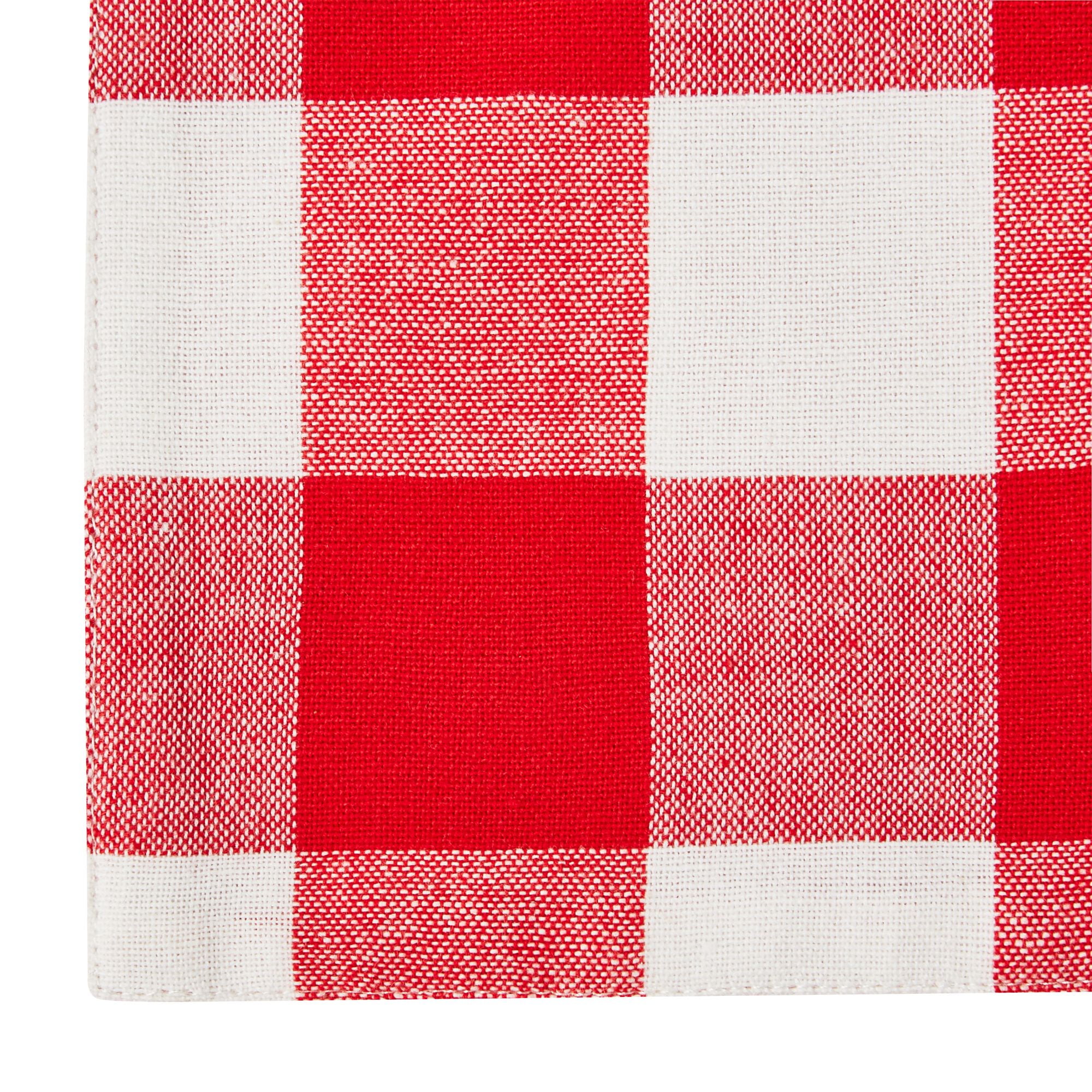 The Pioneer Woman Charming Check Table Runner, Red, 14"W x 90"L
