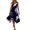 Blue(Halloween Ghost), variant on Halloween Summer Dresses for Women Casual Trendy Midi Dress Hankerchief Flare Loose Flowy Womens Tank Dress Boho Beach Halloween Pumpkin Sleeveless Sundress Yellow XL