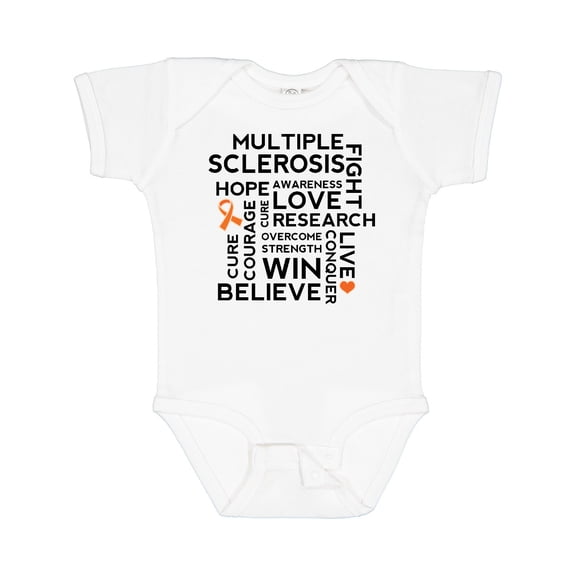Inktastic Multiple Sclerosis Ms Awareness Walk Boys or Girls Baby Bodysuit