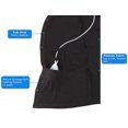 thumbnail image 4 of RENOVA MEDICAL WEAR Mastectomy Recovery Shirt (Black, X-Large), 4 of 4