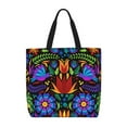 thumbnail image 1 of Balery Colorful Floral Bolsa de Mano para Mujeres con Cremallera, Bolsa de Gimnasio con Compartimentos, Bolsa para Laptop, Bolsa para Trabajo, 1 of 7