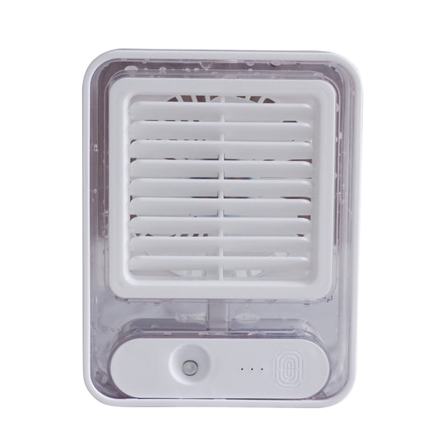 Ohufall USB Rechargeable Portable Personal Cooler Mist Fan Desktop Cooling Fan With Humidification