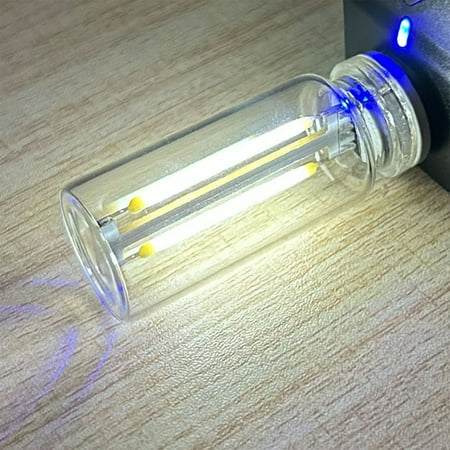

USB Lights by Night Portable Touch Controll LED Bulb Plug-in Compact LED Night Light USB Bulb Lamp Ideal for Bedroom Bathroom Nursery Hallway Kitchen Car USB Atmosphere Light