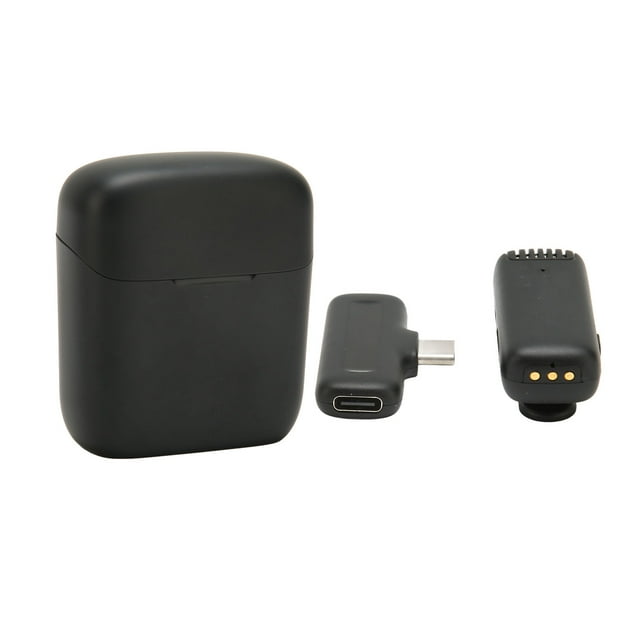 Microphone d'Enregistrement Sans Fil, Micro à Clip Sans Fil 2.4G Réduction de Bruit Professionnelle pour l'Enregistrement Vidéo en Direct