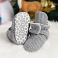 thumbnail image 5 of Bonario Baby Girls Boys Cotton Boots Newborn Winter Cozy Fleece Booties Infant Socks Shoes for 3-18 Months, 5 of 8