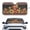 Baby Highland Cow Aztec, variant on Uorisanigo Windshield Sun Shade Blocks UV Rays Foldable Retro American Flag Car Sunscreen Heat Reflector Keep Vehicle Cool Easy Installation Universal Accessories for Cars Trucks SUV