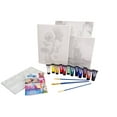 thumbnail image 2 of Royal & Langnickel 20pc Canvas Art Set - Elephant, Flowers, Cityscape, 2 of 11