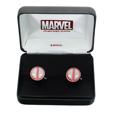 Enamel Classic Cufflinks - Logo Stainless Steel Enamel Cufflinks