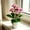 Purple, variant on Simulated Flower Bonsai for Home Decor, Artificial Green Plants Ornament for Study Living Room Desk, No Maintenance Needed
