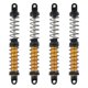 thumbnail image 1 of 4 amortiguadores hidráulicos de metal ajustables de 110 mm para coches de escalada 1/10 TRX4 SCX10 90046 dorados, 1 of 5