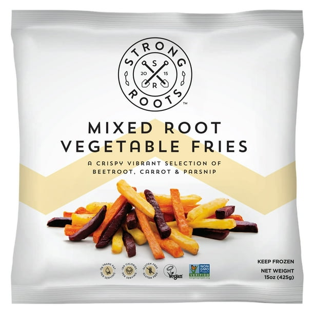 Strong Roots, Mixed Root Vegetable Fries, PlantBased