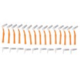 thumbnail image 1 of 25Pcs L Shape Push Pull Interdental Brush Oral Care Teeth Whitening Dental Tooth Pick Tooth Orthodontic Cleaning Brush Orange, 1 of 5