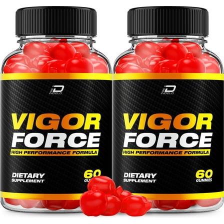 Vigor Force Gummies for Men – VigorForce Male Gummy All-Natural Reviews, 2 Pack, 120 Gummies