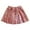 A-Red, variant on Metallic Skirts for Girls Girls Sequin Skirt Elastic Waist Pleated A-Line Pink Skirt Birthday Party Dresses