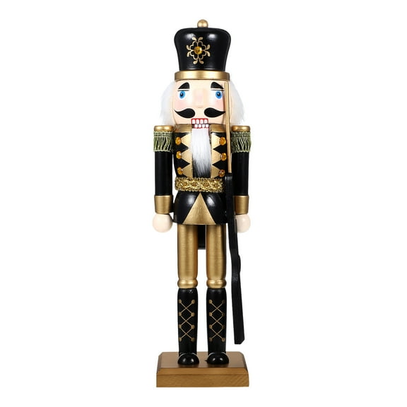 LOLIPPYY Christmas Traditional Nutcracker Figure Desktop Nutcracker Statue Christmas Party Nutcracker