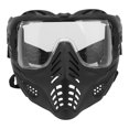 thumbnail image 2 of Protector facial completo con gafas de protección, ligero, resistente a impactos, para juegos CS, actividades al aire libre, lente transparente, 2 of 9