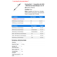 thumbnail image 2 of Steering Rack 1 - Compatible with 2003 - 2008 Mercury Grand Marquis 4.6L V8 - Autopart Premium, 2 of 2