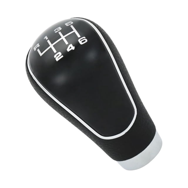 Scienceny Perilla duradera y de moda para palanca de velocidad de manija de cabeza de engranaje de accesorios automotrices Automoción decorativa y accesorios SK-Mazda19 Negro 6to