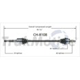 thumbnail image 4 of TrakMotive CV Axle Shaft CH-8108 Premium; OEM Replacement, 4 of 5
