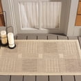 thumbnail image 2 of Safavieh Courtyard Eileen Geometric Indoor/Outdoor Area Rug, Natural/Brown, 2' x 3'7", 2 of 9