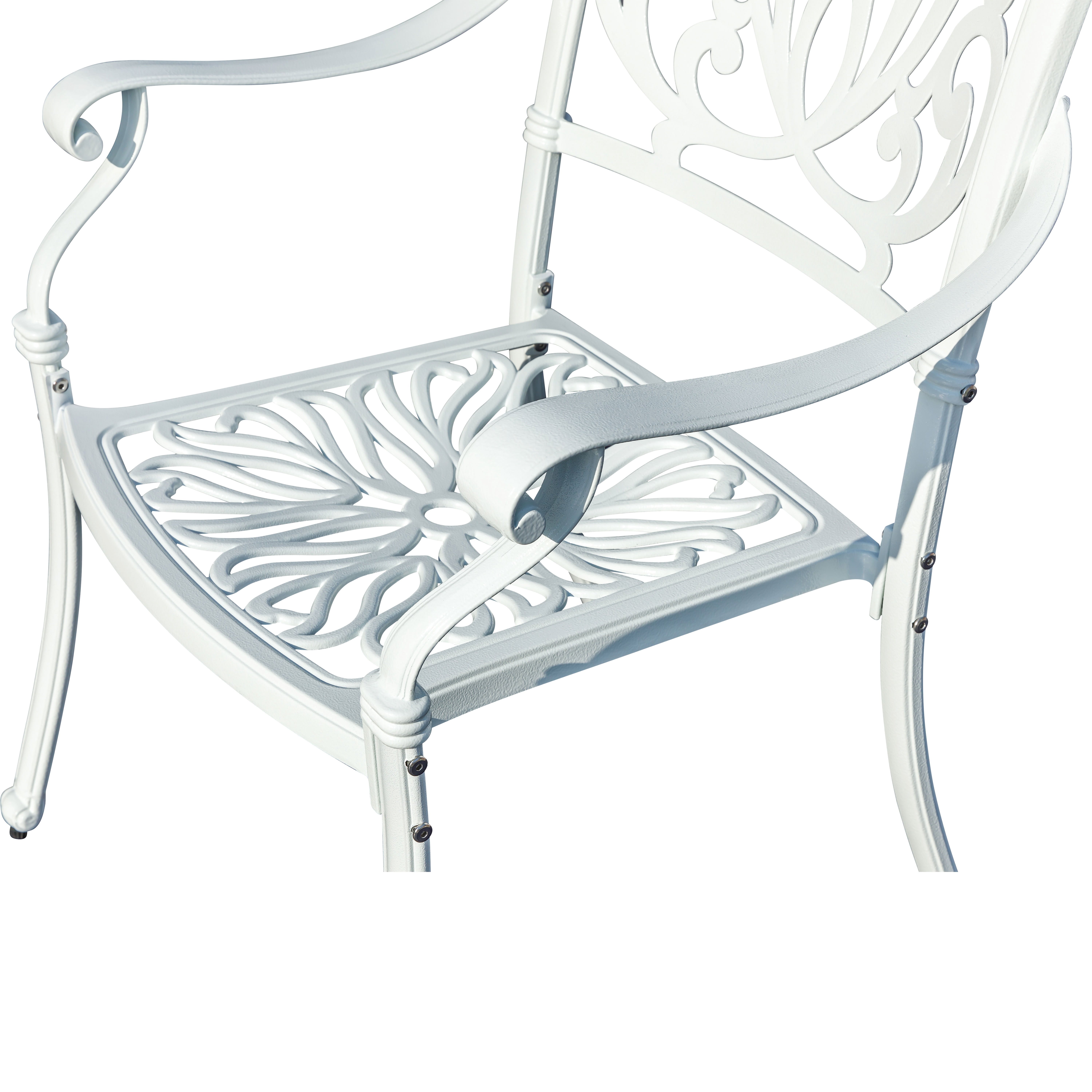 Understated Elegance- Black Cast Aluminium Bistro Set