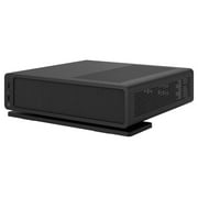 حافظة كمبيوتر صغيرة الحجم من Fractal Design Ridge باللون الأسود Mini-ITX مع رافعة PCIe 4.0