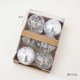 thumbnail image 3 of 6 piezas de bolas de Navidad decorativas de 8 cm, colgantes transparentes para árbol de Navidad, regalos para Año Nuevo 2023, esferas navideñas para el hogar, 3 of 5