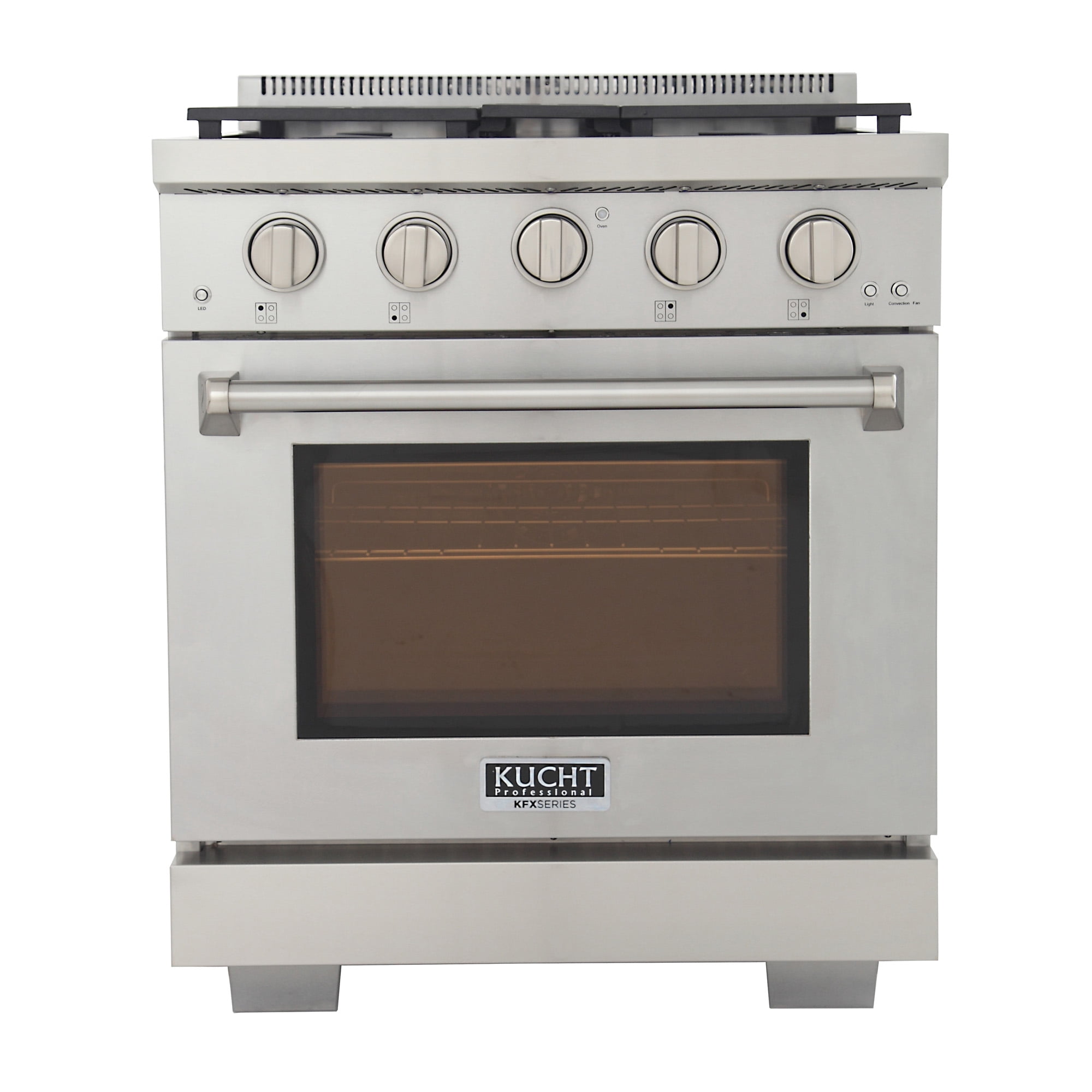 Professional 30-in Propane Gas Range in Stainless Steel with True Simmer Burners