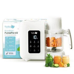 BooBoo Baby Pureepro V2 5 in 1 Baby Food Maker Steamer and Bottle Warmer