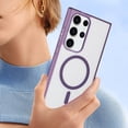 thumbnail image 5 of Samsung Galaxy S24 Ultra Case, Slim 100% Fit Magnetic Charger Compatible Shock Resistant Blue, 5 of 6