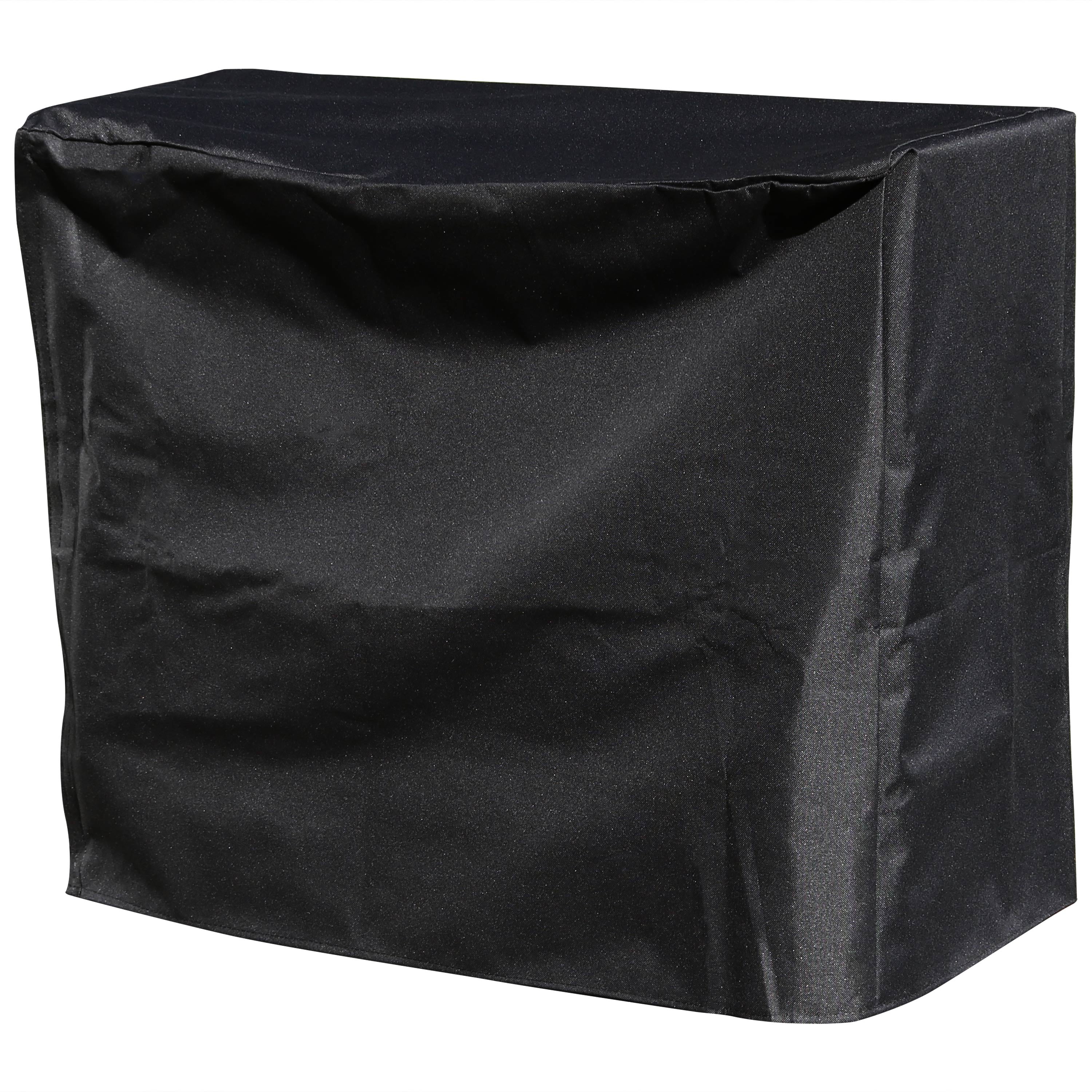 Sunnydaze Cover for Log Rack Waterproof Black Polyester with PVC Backing 4' 