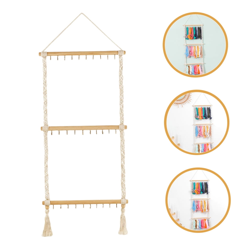 ELAYARD Hair Bow Holder Organizer with Metal for Girls 1Pack