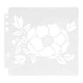 thumbnail image 3 of 9 plantillas de mandala seguras, fiables y duraderas, de PET, huecas, para pintar, sellos, álbumes de recortes, 3 of 10