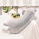 thumbnail image 2 of Almohada de peluche de gato durmiendo súper kawaii de 65 cm, animal de dibujos animados, lindo juguete para gato, almohada para la siesta en el dormitorio, regalos de cumpleaños para niños y adultos., 2 of 2