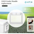thumbnail image 4 of Cooler Handles, Replacement for Igloo Coolers, Design, Easy to Install, 4 of 5