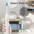 thumbnail image 7 of Komiseup Toothbrush Toothbrush With 8 Brush Heads 6 Cleaning Modes Upgraded Toothbrush Longer Life Faster Chargin, 7 of 7