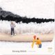 thumbnail image 4 of Alfombra de baño antideslizante de 19,6 x 23,6 pulgadas, microfibra suave, absorbente de agua, alfombra de ducha gruesa y peluda, alfombra de baño lavable a máquina para baño, gato, 4 of 4