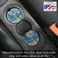 thumbnail image 2 of Thirstystone Blue Flowers Single Absorbent Coaster for Vehicle Cup Holder, 2 of 6